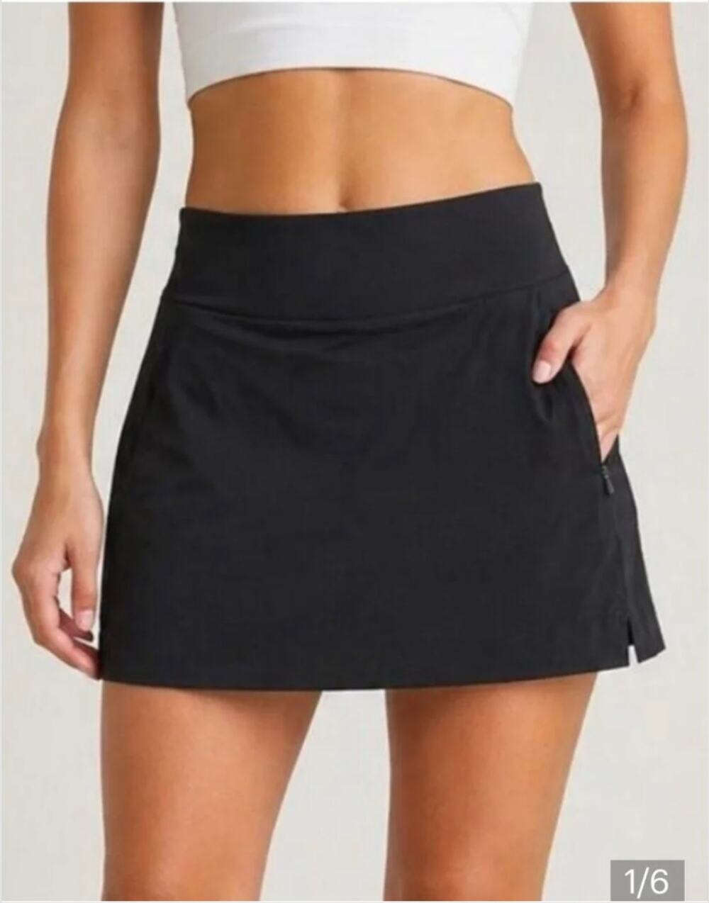 Athleta Soho Skort Black 6